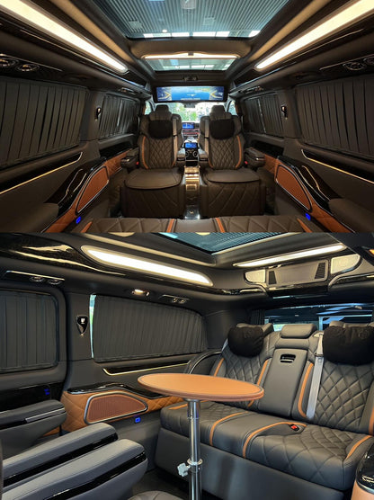 Custom Accessory Manufacturer for MPVs / Luxury Commercial Vehicles: V-Class / V260, 250d, 300d, Vito, Sprinter, Alphard, V300 — Complete Vehicle Modification Kits
