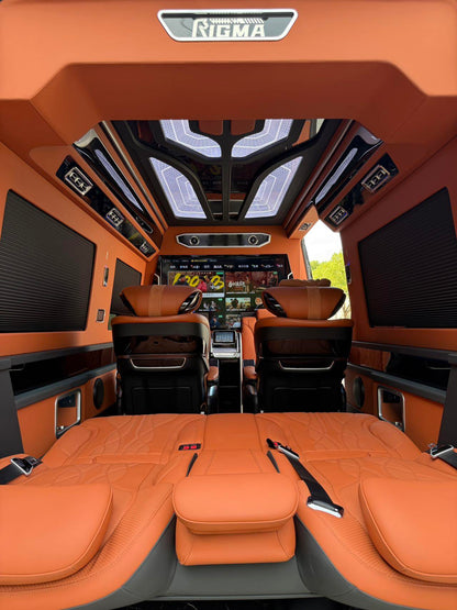 Toyota Hiace lift interior and exterior accessories manufacturer 7-seat kit