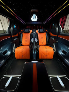 Manufacturer of full upgrade kits for the Toyota Sienna and Granvia—including high-roof conversions, seating, body kits, welcome pedals, and other accessories.