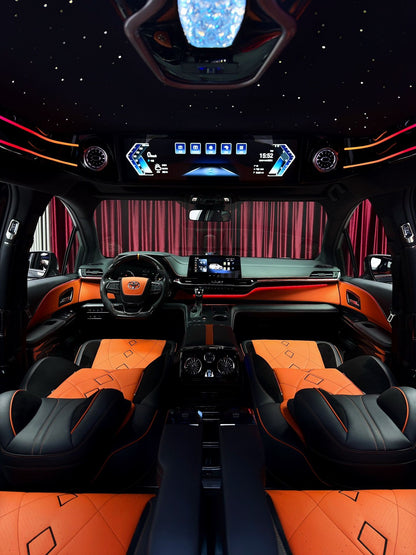Manufacturer of full upgrade kits for the Toyota Sienna and Granvia—including high-roof conversions, seating, body kits, welcome pedals, and other accessories.