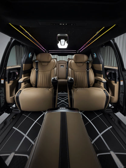 Manufacturer of Toyota Sienna upgrade kits (flat-roof conversion, seats, flooring, and headlights)