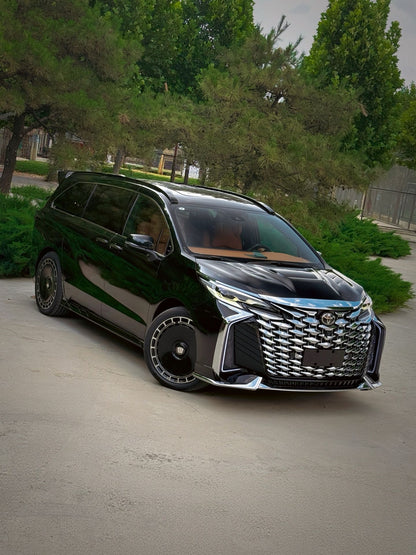 Manufacturer of Toyota Sienna upgrade kits (flat-roof conversion, seats, flooring, and headlights)
