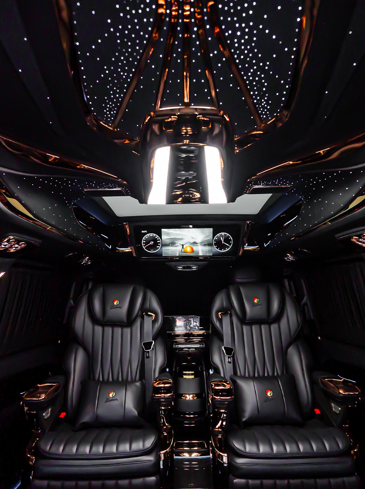 Manufacturer of luxury modified Mercedes-Benz Vito/V-Class (V300d/V250) models—featuring premium interior and exterior upgrade kits.