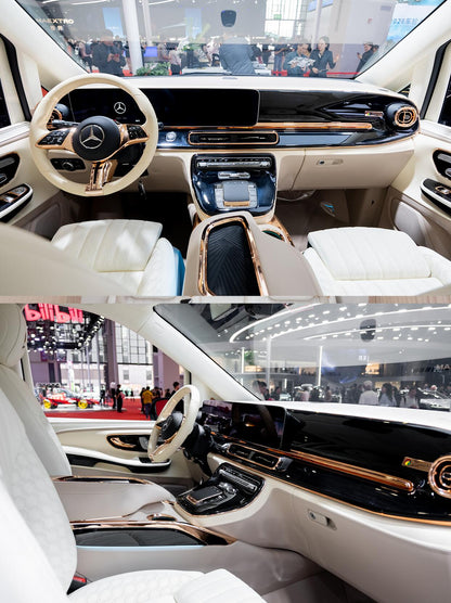 Manufacturer of luxury modified Mercedes-Benz Vito/V-Class (V300d/V250) models—featuring premium interior and exterior upgrade kits.