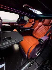 Toyota HiAce (High/Standard Roof): Sienna-style interior and exterior upgrade kit with luxury seats.
