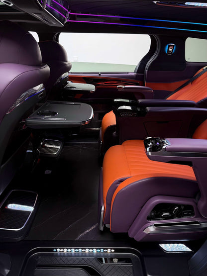 Toyota HiAce (High/Standard Roof): Sienna-style interior and exterior upgrade kit with luxury seats.