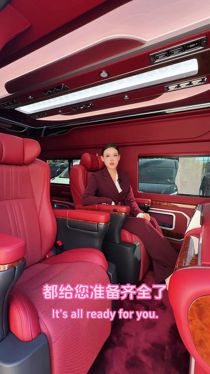 Toyota Grand HiAce (Granvia) interior modification kits — Executive-class cabin / High-end passenger transport — Custom-grade OEM supplier