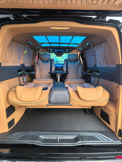 Mercedes-Benz Vito Interior & Exterior Upgrade: Luxury Electric Seats & Electric Curtains