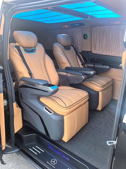 Mercedes-Benz Vito Interior & Exterior Upgrade: Luxury Electric Seats & Electric Curtains