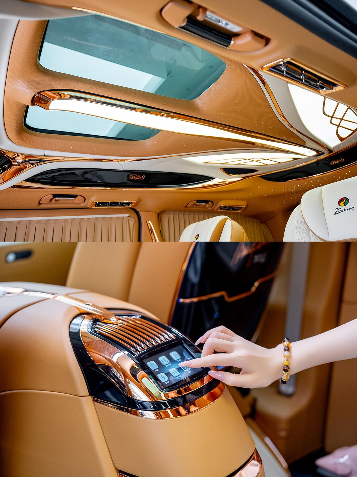 Mercedes-Benz V300L: Full Customization Package featuring Luxury Interior Seats & Sofa Bed