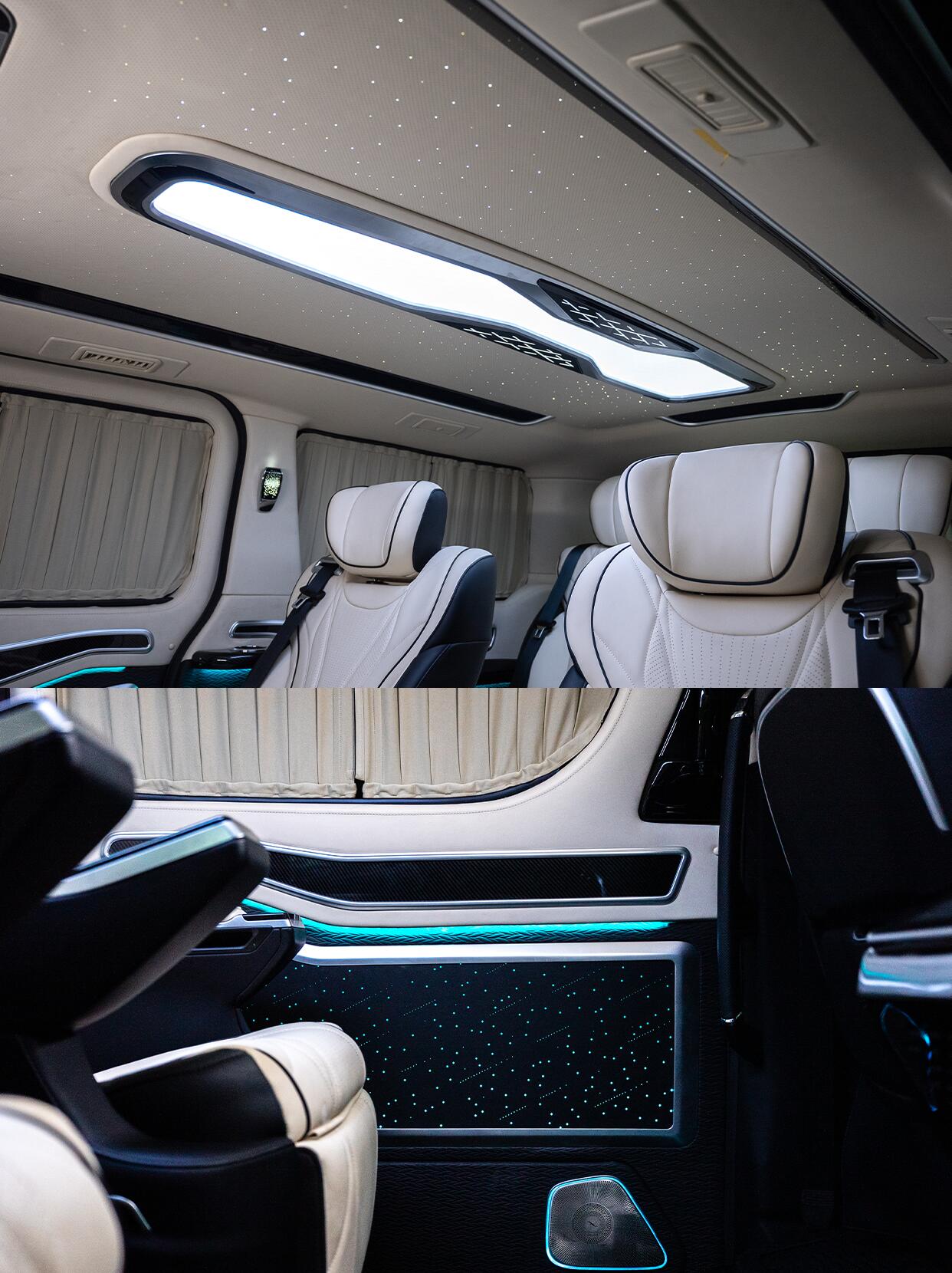 Custom Manufacturer & Wholesaler of Interior & Exterior Modification Accessories for MPVs / Luxury Commercial Vehicles: V-Class / V260, 250d, 300d, Vito, Sprinter, Alphard, V300